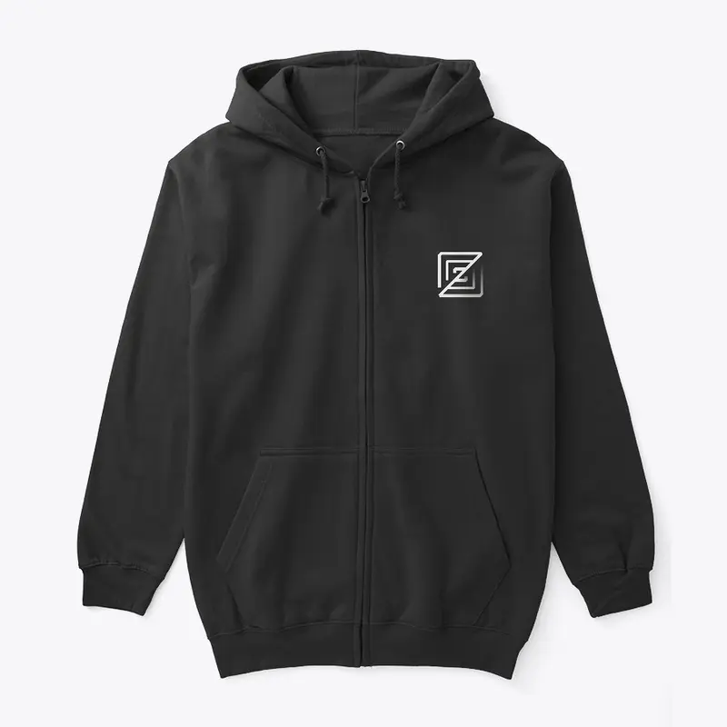 Zed Zip-up Chromatic Logo Hoodie