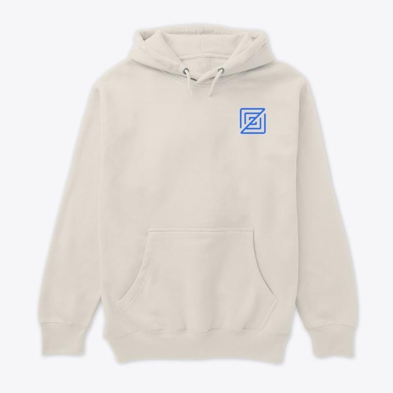 Zed Beige Hoodie with Logo